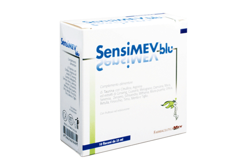 Sensimev Blu, a cosa serve - integrazione per la disfunzione
