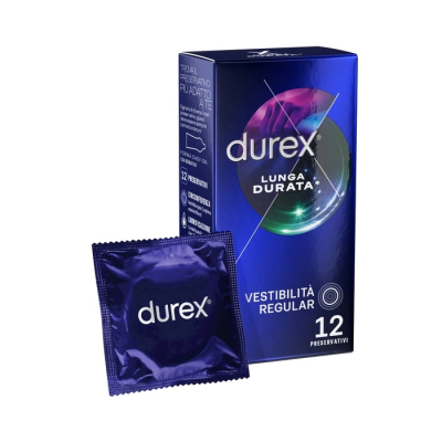Durex Lunga Durata – Preservativi Ritardanti (12 pezzi)